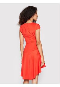 Rinascimento Sukienka koktajlowa CFC0107564003 Czerwony Slim Fit. Kolor: czerwony. Materiał: syntetyk. Styl: wizytowy #2