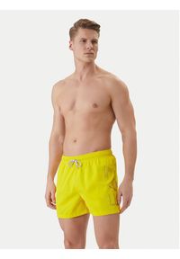EA7 Emporio Armani Szorty kąpielowe 7M002001 AF14497 M2004 Żółty Regular Fit. Kolor: żółty. Materiał: syntetyk #4