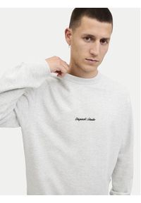 Jack & Jones - Jack&Jones Bluza Norrebro 12282893 Szary Relaxed Fit. Kolor: szary. Materiał: bawełna