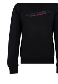 Diesel Bluza "C-Neck" | A03743-0AJIH | Mężczyzna | Czarny. Kolor: czarny. Materiał: bawełna. Wzór: nadruk, jednolity
