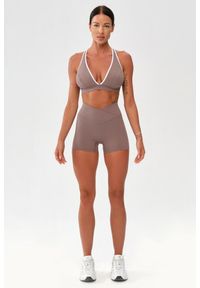 ROUGH RADICAL - Damskie spodenki szorty sportowe fitness Rough Radical Mocha Active Shorts. Kolor: beżowy. Sport: fitness