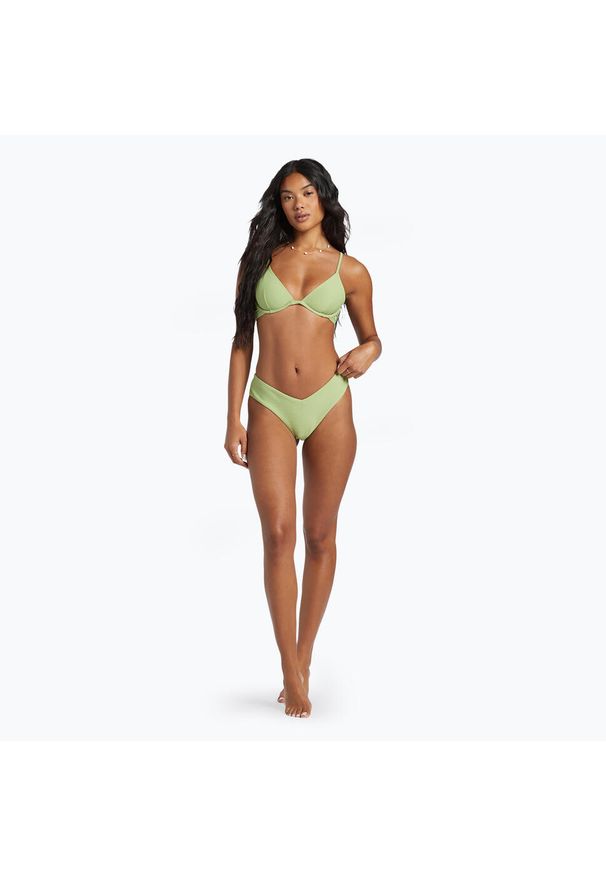 Góra od stroju kąpielowego Billabong Tanlines Reese Underwire. Kolor: zielony