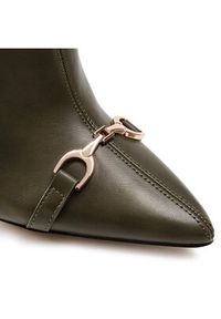 DeeZee Botki ZALMM220171 Zielony. Kolor: zielony. Materiał: skóra #5