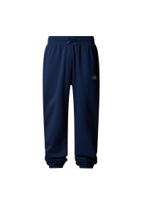 Spodnie męskie The North Face Essential Relaxed Straight 0A8C1F8K21 - granatowe. Kolor: niebieski. Materiał: bawełna, poliester #1