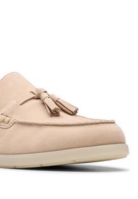 Clarks Mokasyny Narini Edge 26181453 Beżowy. Kolor: beżowy. Materiał: zamsz, skóra #7