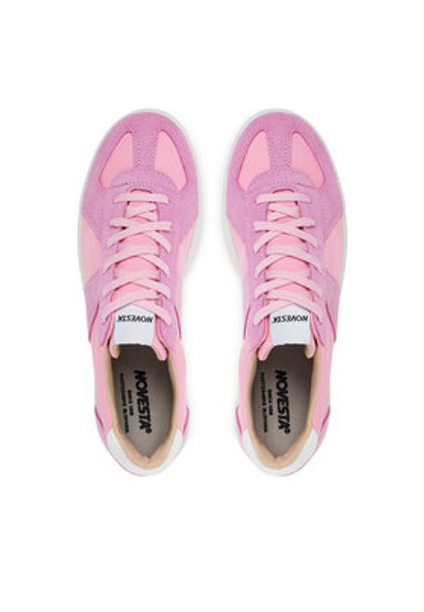 Novesta Sneakersy Gat Summer N454003-002BLN110 Różowy. Kolor: różowy. Materiał: zamsz, skóra