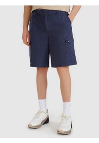 4f - 4F Spodenki casual cargo męskie - szare M. Kolor: szary. Materiał: tkanina, bawełna, materiał. Długość: krótkie #2