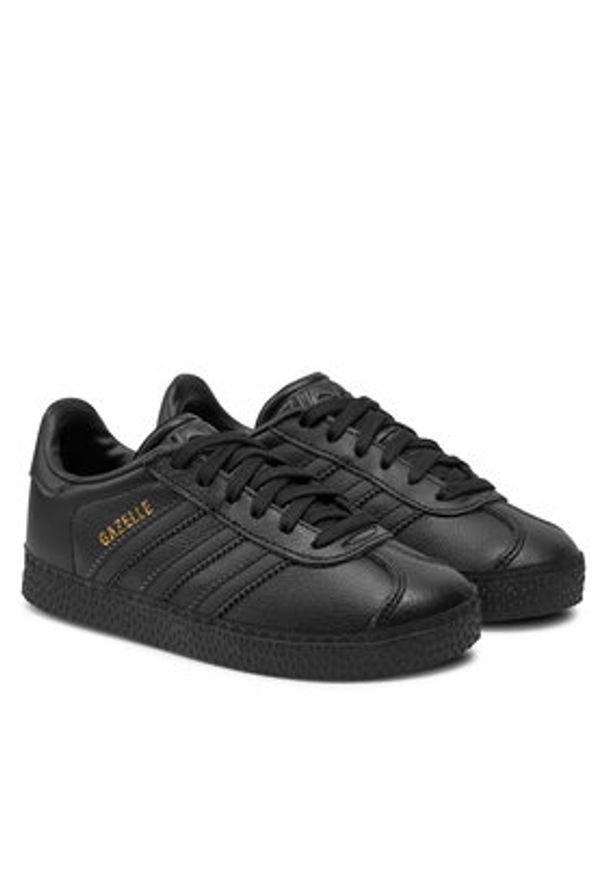 Adidas - adidas Sneakersy Gazelle C BY9165 Czarny. Kolor: czarny. Materiał: skóra. Model: Adidas Gazelle