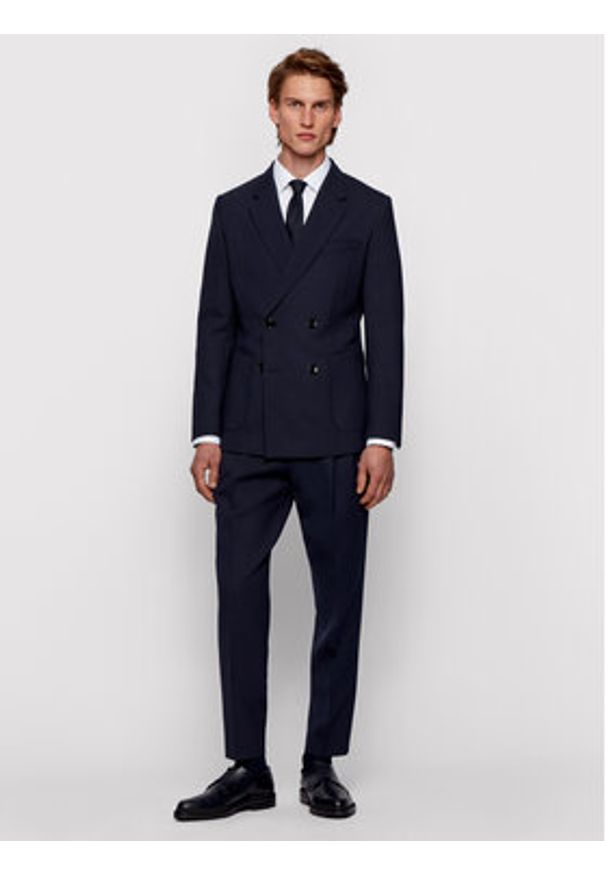 BOSS - Boss Koszula Jesse 50451092 Biały Slim Fit. Kolor: biały. Materiał: bawełna