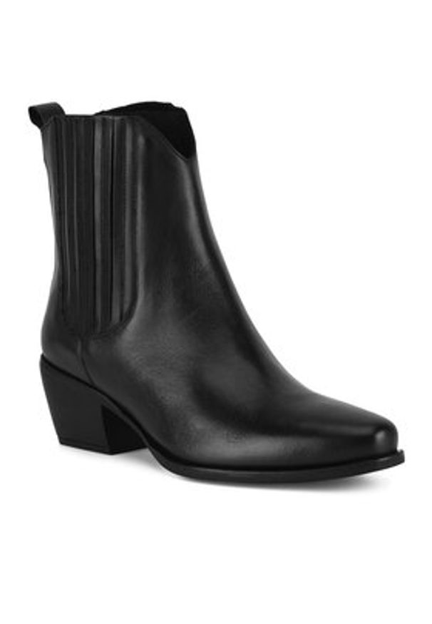 MEXX Botki MICP1710443W PAZZ MEXICO Czarny. Kolor: czarny. Materiał: skóra