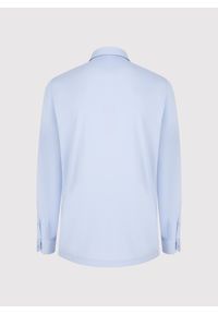 Pako Lorente - PAKO LORENTE – Jasnoniebieska koszula z dzianiny. Okazja: na co dzień. Kolor: szary, niebieski. Materiał: dzianina. Długość rękawa: długi rękaw. Długość: długie. Styl: casual #3
