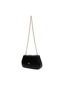 Calvin Klein Torebka Ck Convertible Chain Medium Bag LV04F3171G Czarny. Kolor: czarny. Materiał: skórzane #2