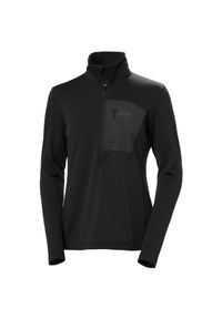 Bluza damska 1/2 zip Helly Hansen Versalite Fleece. Kolor: czarny