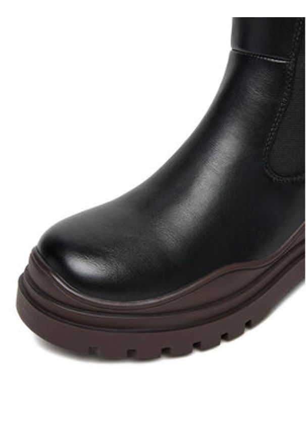 DeeZee Kozaki 90152-6 Czarny. Kolor: czarny. Materiał: materiał, syntetyk