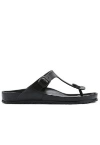 Japonki unisex Birkenstock Gizeh Essentials 128201 - czarne. Kolor: czarny. Szerokość cholewki: normalna. Sezon: lato #1