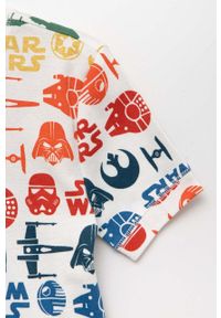 GAP piżama bawełniana dziecięca x Star Wars wzorzysta. Materiał: bawełna. Długość: krótkie. Wzór: motyw z bajki #3
