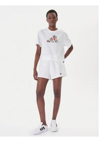 Adidas - adidas T-Shirt Food Graphic KA5073 Biały Loose Fit. Kolor: biały. Materiał: bawełna #5