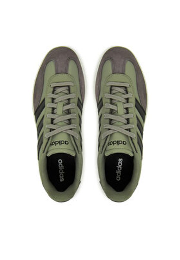 Adidas - adidas Sneakersy Barreda JR1324 Szary. Kolor: szary. Materiał: skóra