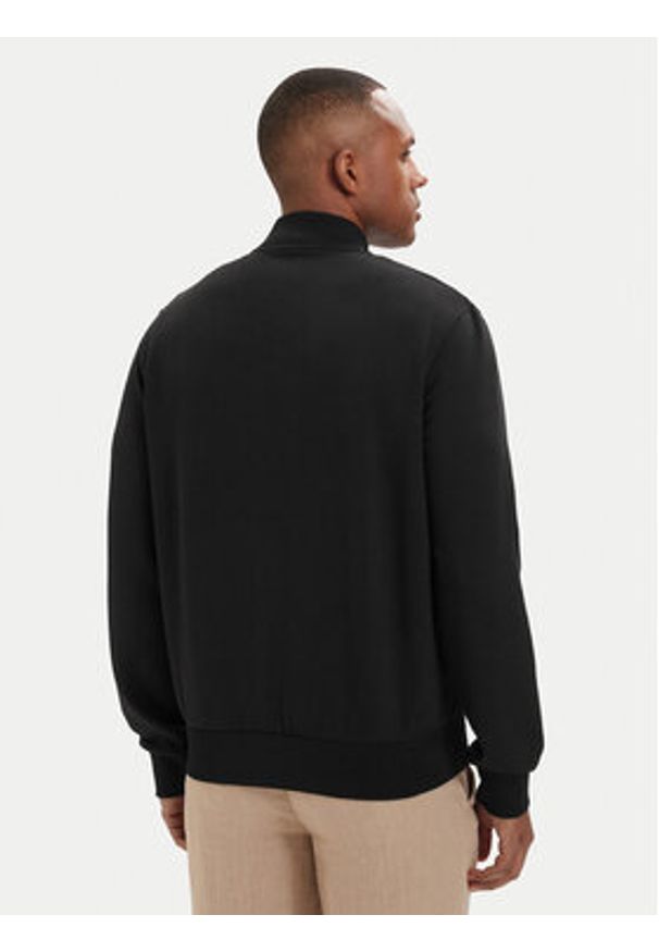 Karl Lagerfeld - KARL LAGERFELD Kurtka bomber 505061 562902 Czarny Regular Fit. Typ kołnierza: dekolt w karo. Kolor: czarny. Materiał: syntetyk