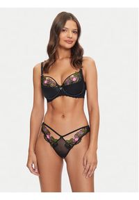 Guess Biustonosz push-up O4BC08 KCG30 Czarny. Kolor: czarny. Materiał: syntetyk. Rodzaj stanika: push-up