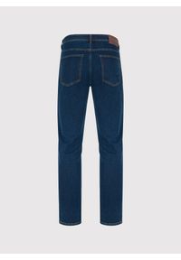 Pako Lorente - PAKO LORENTE - Granatowe spodnie męskie jeans. Okazja: na co dzień. Kolor: niebieski. Materiał: jeans. Styl: casual, klasyczny #2