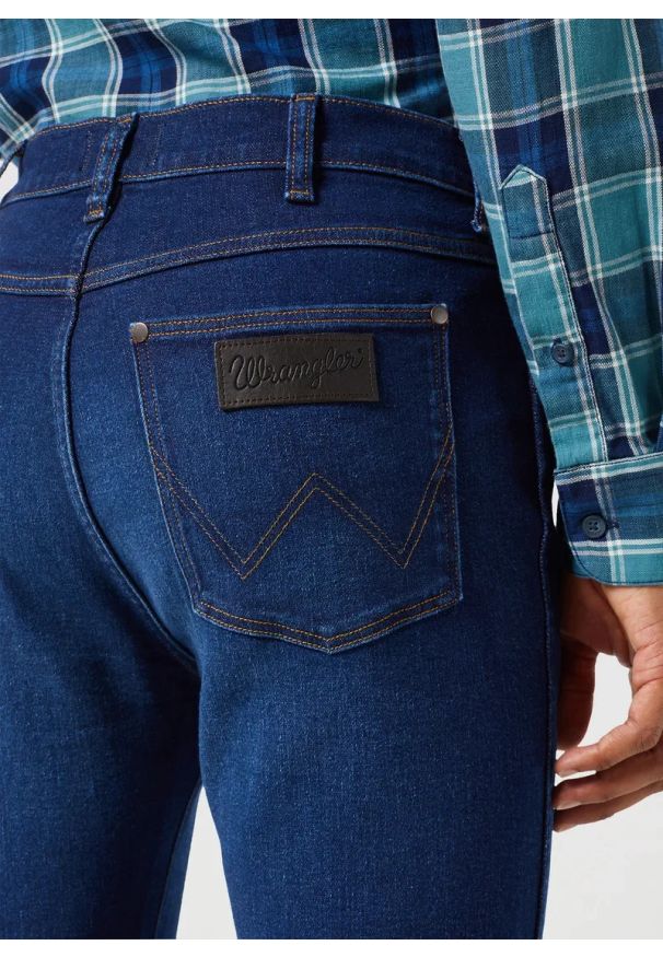 Wrangler - WRANGLER MĘSKIE SPODNIE JEANSOWE WRANGLER LARSTON NIGHT SHADE 112350845