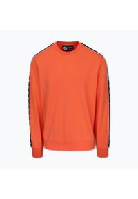 PITBULL - Bluza męska Pitbull Tape Nugget Crewneck Sweatshirt. Kolor: pomarańczowy