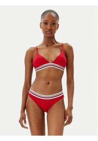 TOMMY HILFIGER - Tommy Hilfiger Dół od bikini UW0UW05830 Czerwony. Kolor: czerwony. Materiał: syntetyk