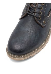 Mustang Półbuty 4105-303 Granatowy. Kolor: niebieski. Materiał: materiał #3