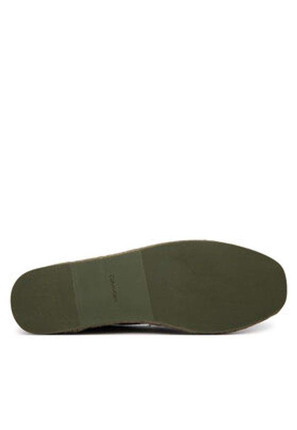 Calvin Klein Espadryle Espadrille Webbing Cv HM0HM02075 Zielony. Kolor: zielony. Materiał: materiał