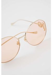 Gucci okulary przeciwsłoneczne GG1206SA damskie kolor złoty. Kształt: okrągłe. Kolor: złoty #6