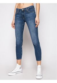 Lee Jeansy Scarlett L526QDTN 112111825 Granatowy Skinny Fit. Kolor: niebieski