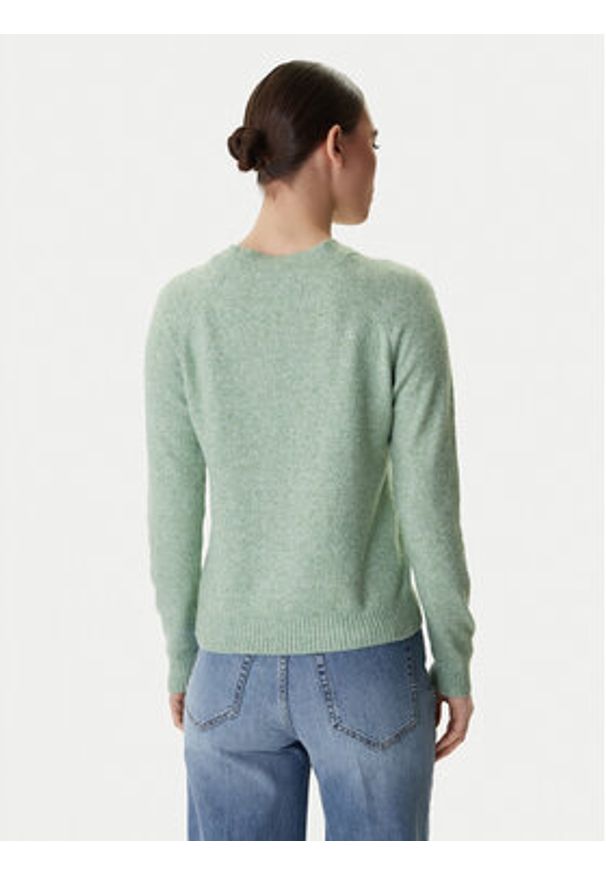 Vero Moda Sweter Doffy 10201022 Zielony Regular Fit. Kolor: zielony. Materiał: syntetyk