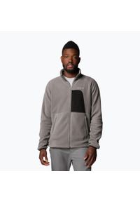columbia - Bluza polarowa męska Columbia Rapid Expedition II Full Zip Fleece. Kolor: szary. Materiał: polar