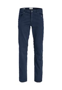 Jack & Jones Spodnie materiałowe Clark Finn 12293328 Granatowy Regular Fit. Kolor: niebieski. Materiał: bawełna #3