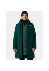 Płaszcz Zimowy Damski The North Face W Suzanne Triclimate 2.0. Kolor: zielony. Materiał: puch. Sezon: zima. Sport: turystyka piesza #1