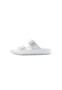 Klapki damskie Birkenstock Arizona Eva. Kolor: biały. Materiał: syntetyk, materiał