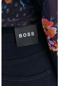BOSS - Boss Jeansy damskie high waist. Stan: podwyższony. Kolor: niebieski #2