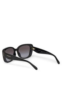 Coach Okulary przeciwsłoneczne 0HC8450U 50028G Czarny. Kolor: czarny #4