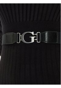 Guess Sukienka dzianinowa W2BK29 Z2YJ2 Czarny Regular Fit. Kolor: czarny. Materiał: wiskoza #4