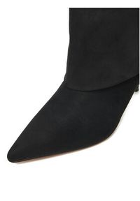 Nine West Botki CEO-JUMANAH-01 Czarny. Kolor: czarny. Materiał: materiał #8