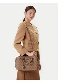 Guess Torebka Katya HWSG96 52060 Beżowy. Kolor: beżowy. Materiał: skórzane