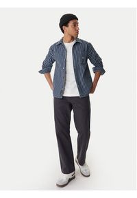 RVCA Koszula jeansowa Dayshift Hickory 23A053511 Niebieski Regular Fit. Kolor: niebieski. Materiał: bawełna #4