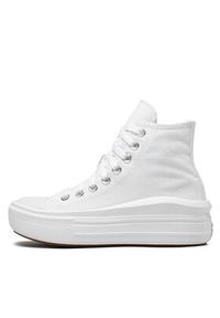Converse Trampki Chuck Taylor All Star Move Platform 568498C Biały. Kolor: biały. Materiał: materiał. Obcas: na platformie #3