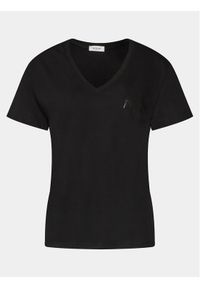 Replay T-Shirt W3084.000.20994 Czarny Regular Fit. Kolor: czarny. Materiał: bawełna