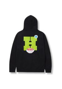 Bluza turystyczna męska HUF Cereal Killer. Typ kołnierza: kaptur. Kolor: czarny. Materiał: bawełna, poliester