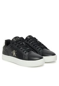 Calvin Klein Jeans Sneakersy Classic Cupsole Mono Lth Wn YW0YW01902 Czarny. Kolor: czarny. Materiał: skóra #3
