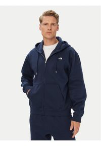 The North Face Bluza Tnf Essential Simple Dome Rlx NF0A8FDE Granatowy Relaxed Fit. Kolor: niebieski. Materiał: syntetyk #1