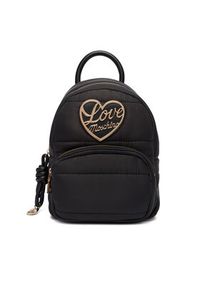 Love Moschino - LOVE MOSCHINO Plecak JC4354PP0NKY100A Czarny. Kolor: czarny. Materiał: materiał #5