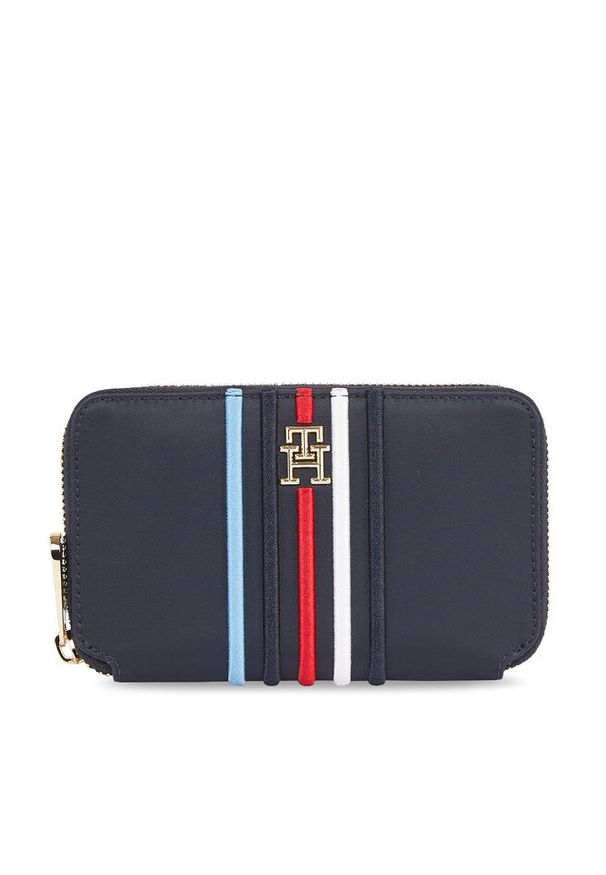 TOMMY HILFIGER - Portfel Tommy Hilfiger. Kolor: niebieski